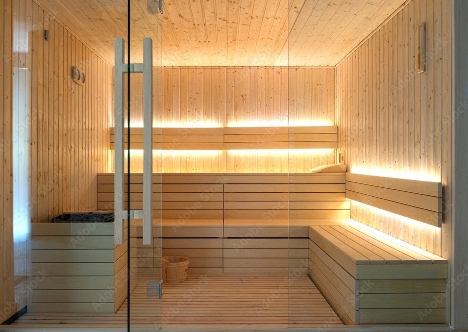 private sauna room
