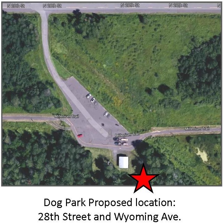 Dog park location