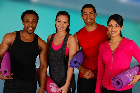 group of fitness people